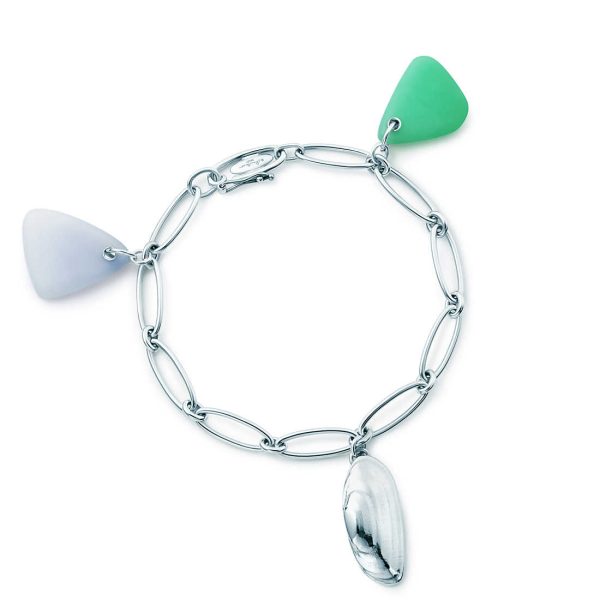 Cat Island Sand Shell Charm Bracelet