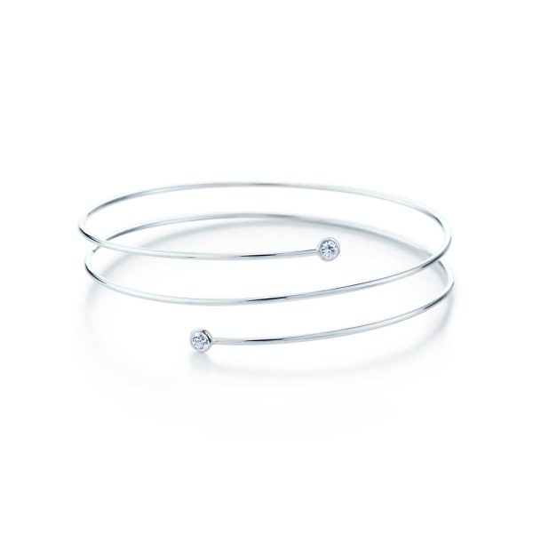 Diamond Hoop Bracelet