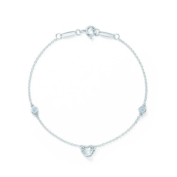Diamonds by Yard® Open Heart Bracelet