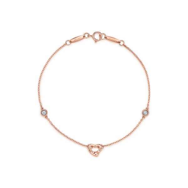 Diamonds by Yard® Open Heart Bracelet