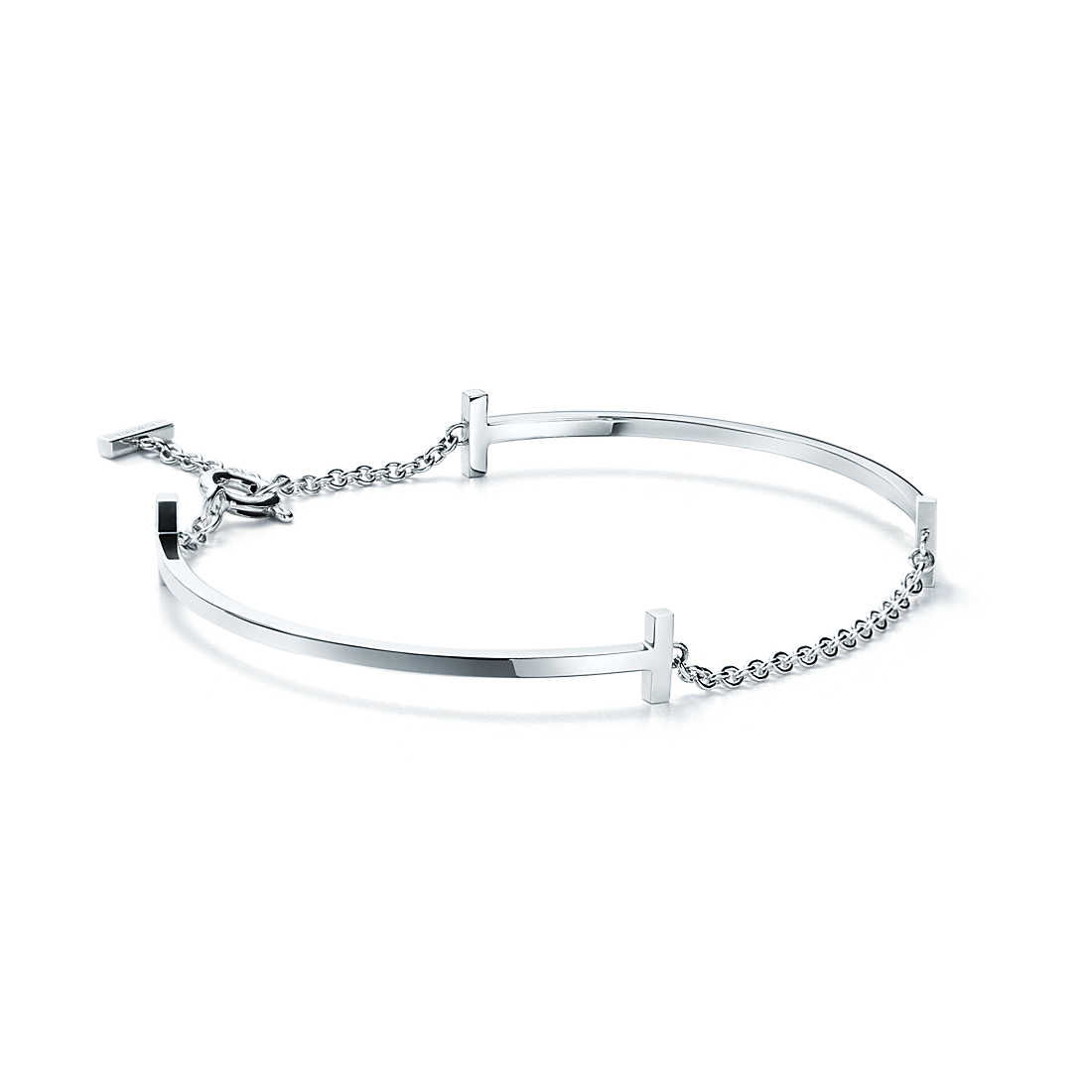 Double Smile Bracelet 925 Silver Replica Tiffany Co