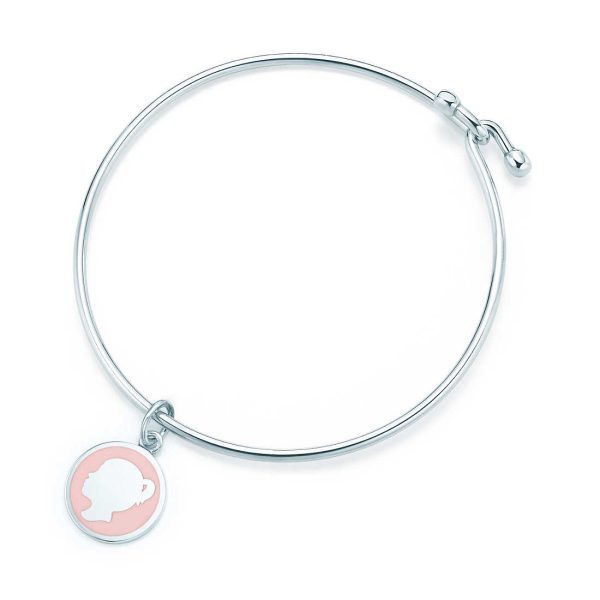 Girl Tag Charm and Bracelet