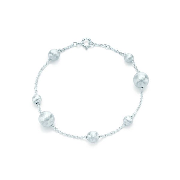 Hammered Bead Bracelet