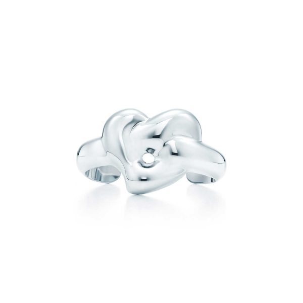 Knotted Heart Cuff