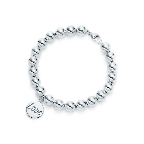 Love Tag Bead Bracelet