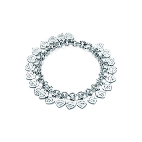 Multi–heart Tag Bracelet