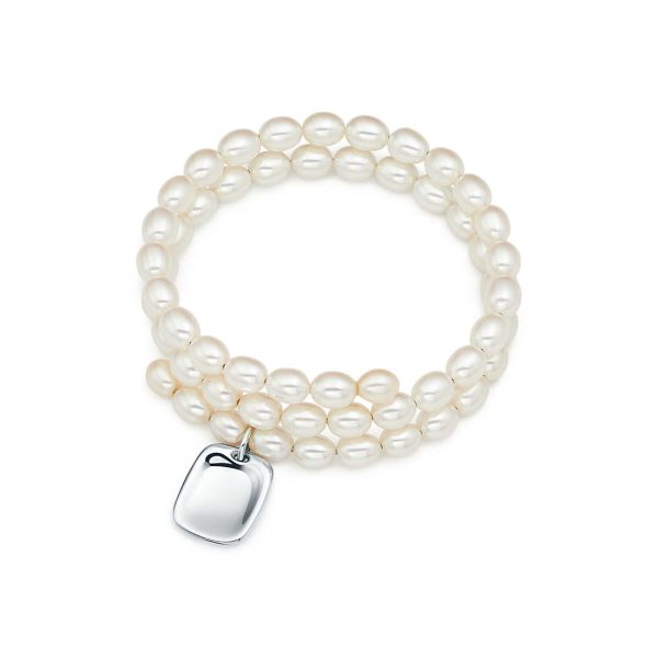 Pearl Tag Bracelet