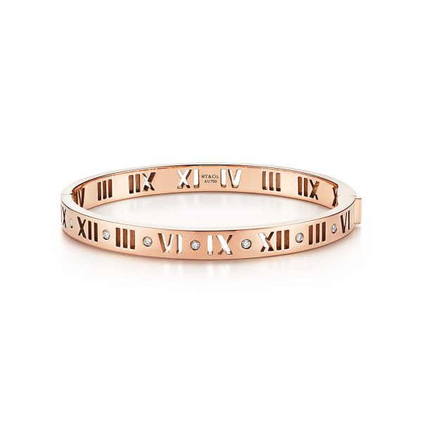 Pierced Hinged Bangle