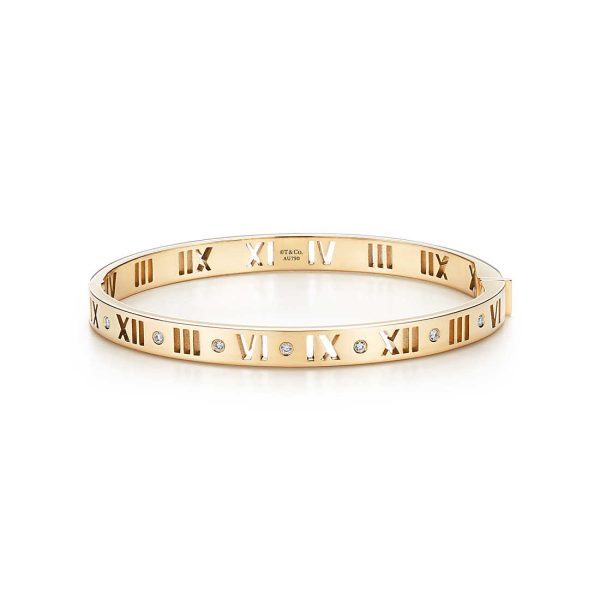 Pierced Hinged Bangle