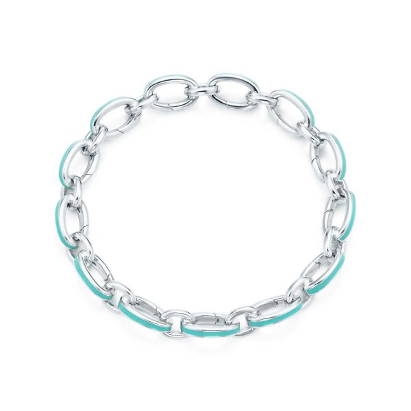 Tiffany Blue® Clasping Link Bracelet