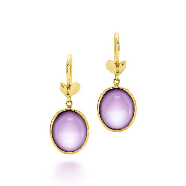 Olive Leaf Drop Earrings