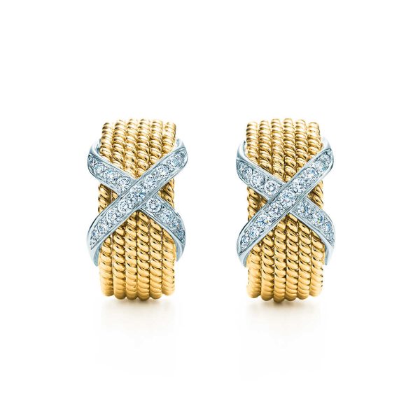Rope Six-Row Ear Clips