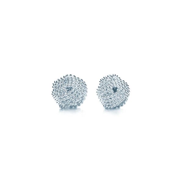 Tiffany Twist knot earrings