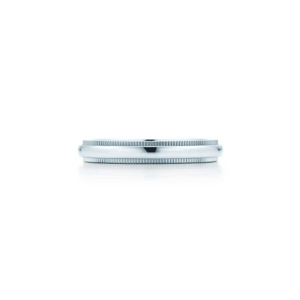 Milgrain Wedding Band Ring