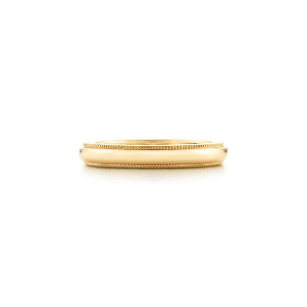 Milgrain Wedding Band Ring
