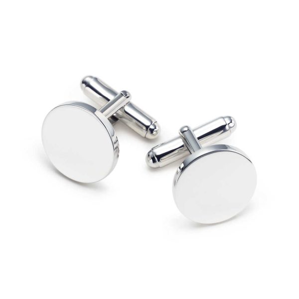 Round Cuff Links