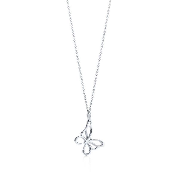 Butterfly charm and chain