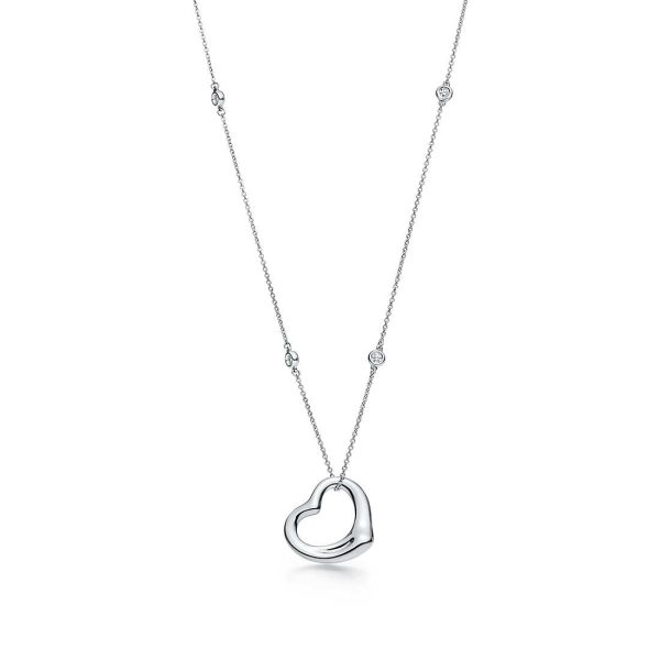 Diamonds by Yard® Open Heart Pendant