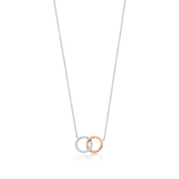 Double Interlocking Circles Pendant