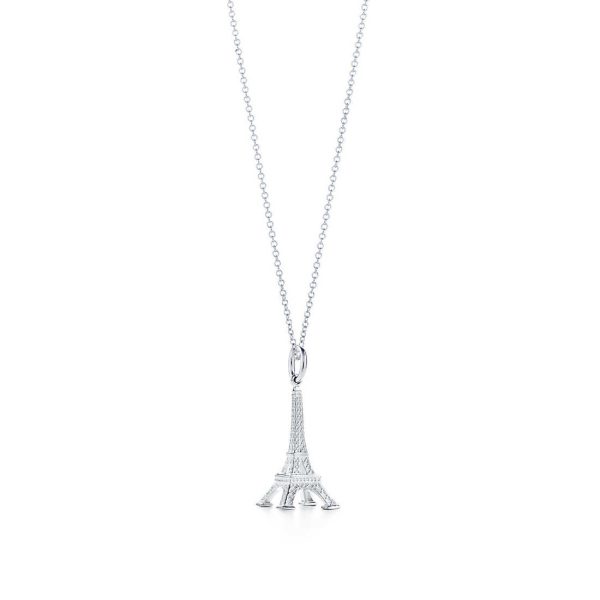 Eiffel Tower charm and chain