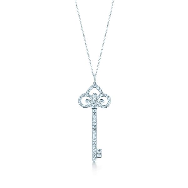 Fleur de Lis Key Pendant