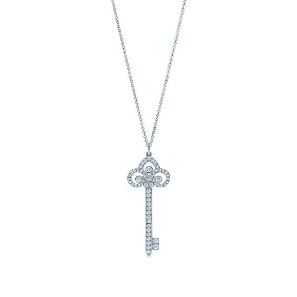 Fleur de Lis Key Pendant