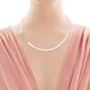 Goldoni Heart Pearl Necklace - Image 2