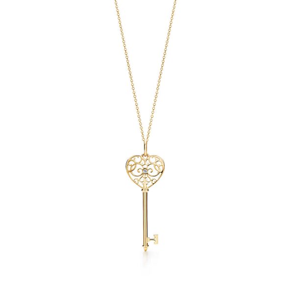 Heart Key Pendant