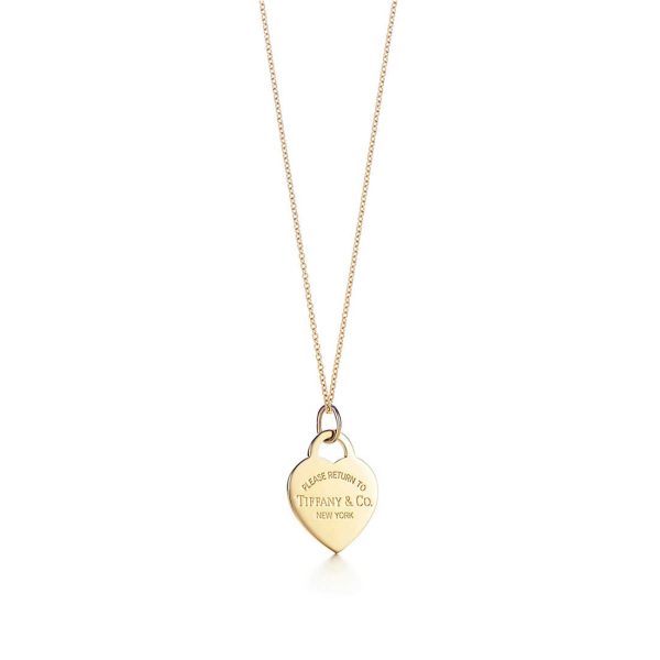 Heart tag charm