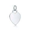 Heart tag charm and chain - Image 2