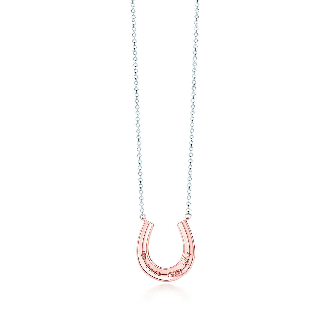 Marian Maurer Micro Horseshoe 18K Gold Necklace