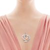 Interlocking Circles Pendant - Image 2
