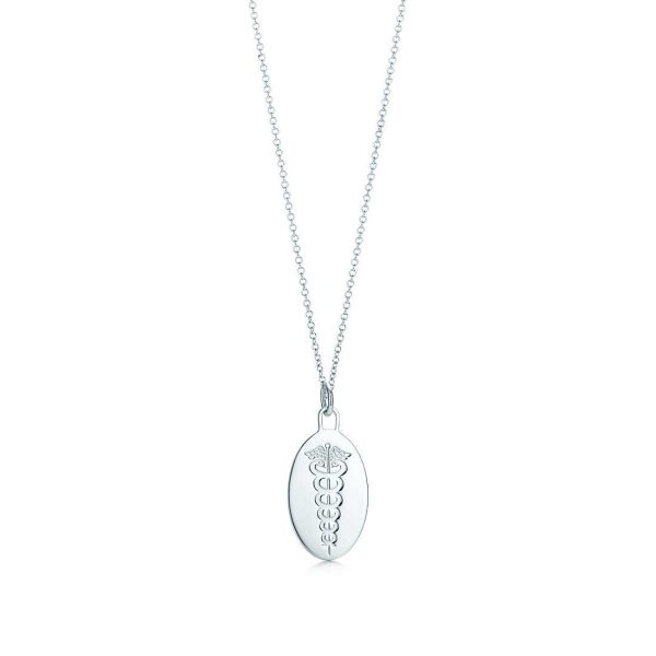 Medical I.D. Tag Charm and Chain