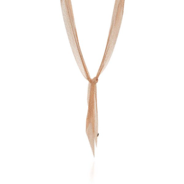 Mesh Scarf Necklace