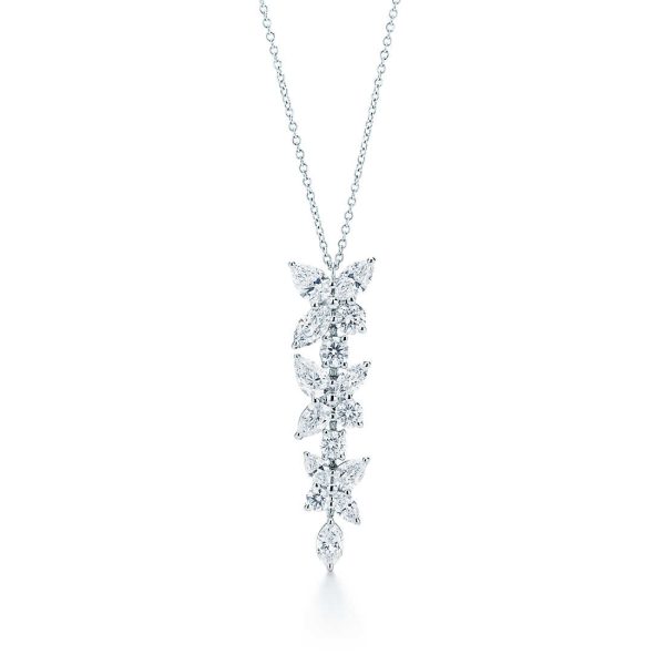 Mixed Cluster Drop Pendant