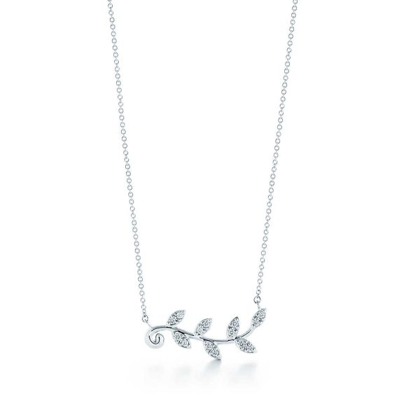 Olive Leaf Vine Pendant