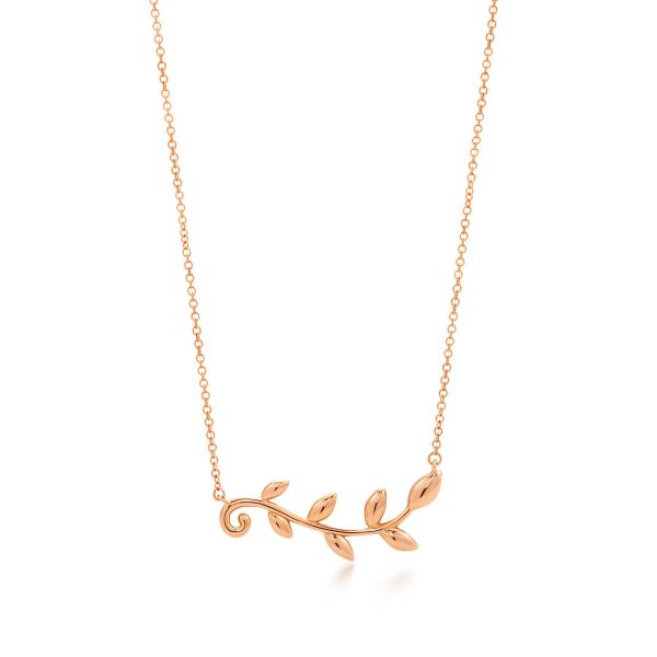 Olive Leaf Vine Pendant