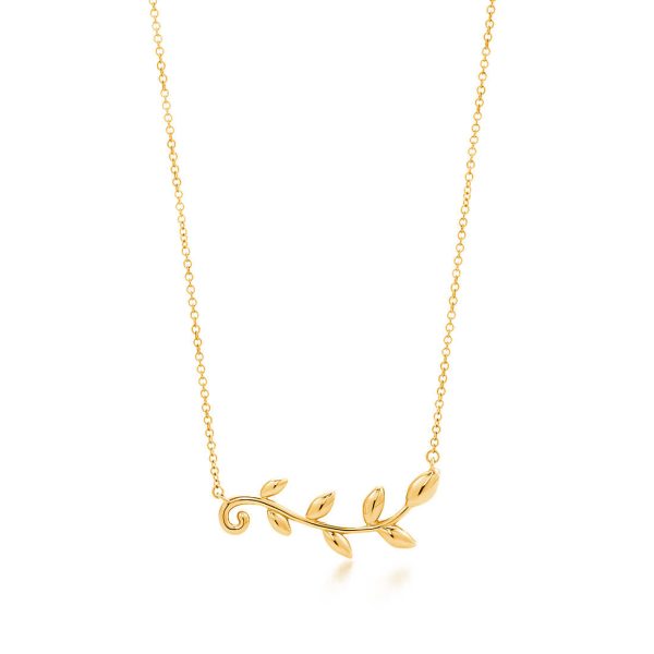 Olive Leaf Vine Pendant