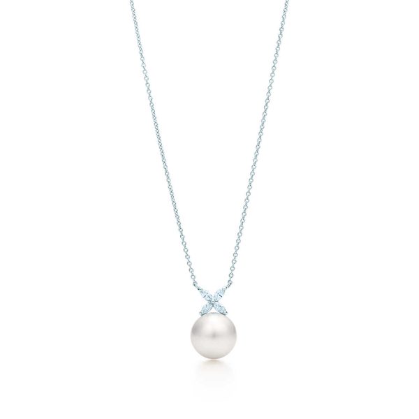 Pearl and Diamond Pendant