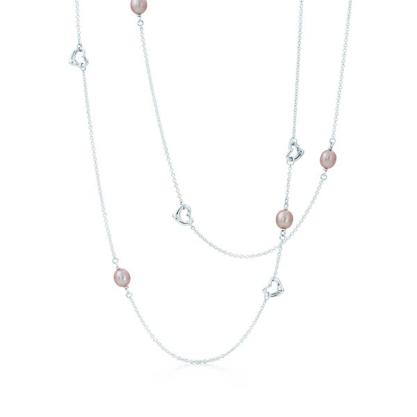 Pearls by Yard™ Open Heart Necklace
