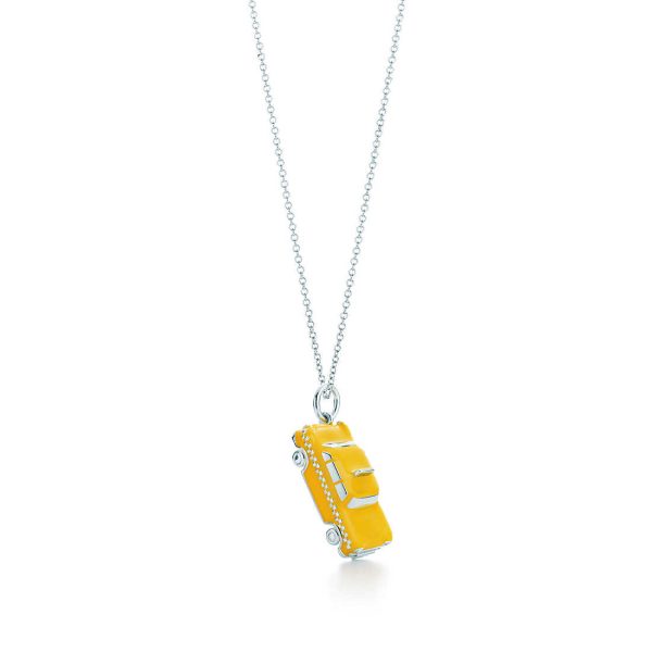 Taxi charm and chain