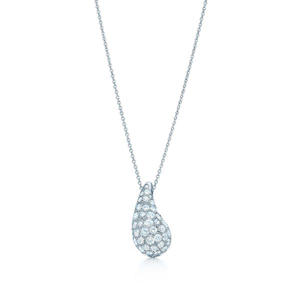 Teardrop Diamond Pendant