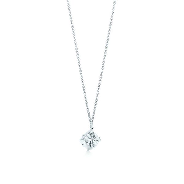 Tiffany Box charm and chain