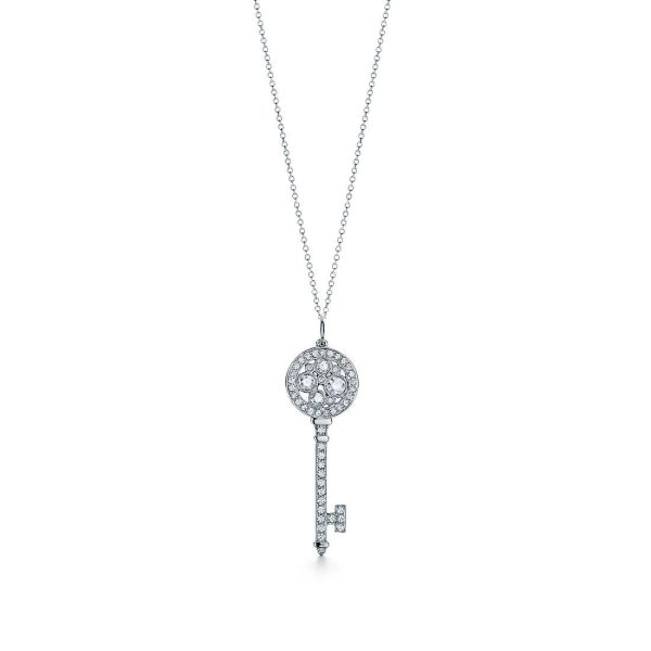 Tiffany Cobblestone Key Pendant