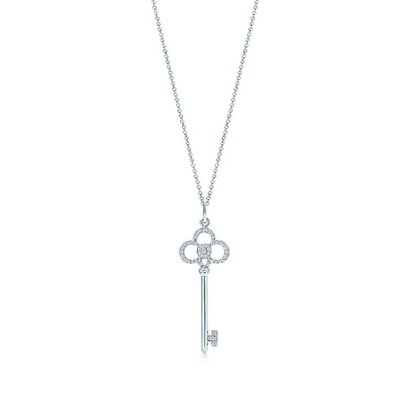 Tiffany Keys Crown Key Pendant