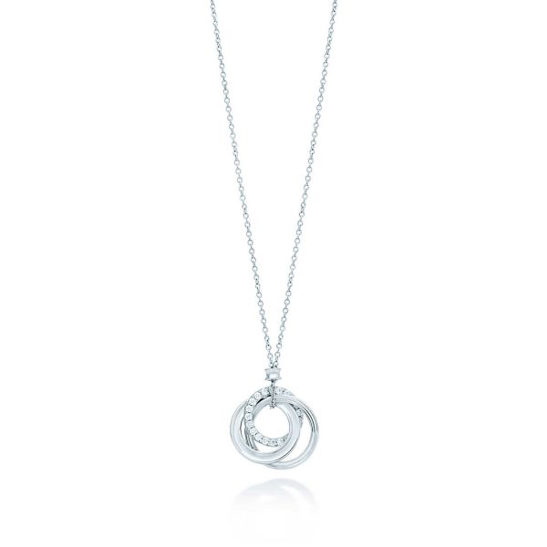 Triple Interlocking Circles Pendant