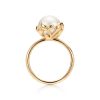Olive Leaf Pearl Ring - Image 3