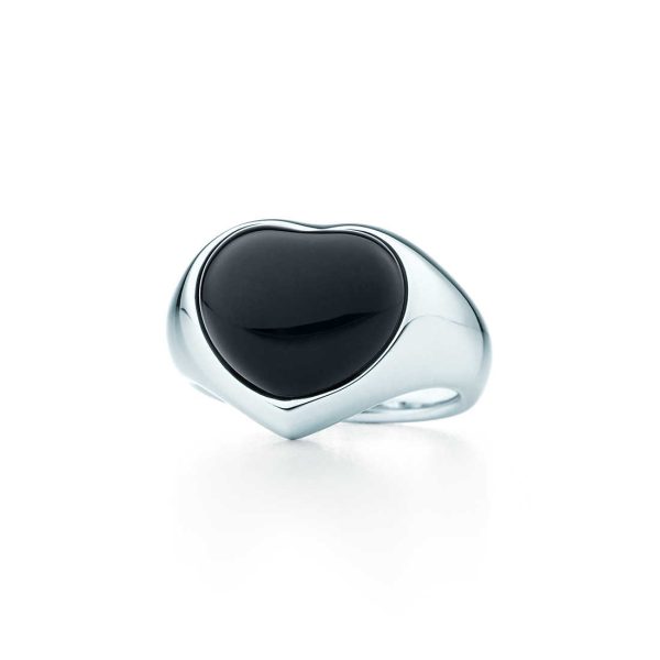 Cabochon Heart Ring