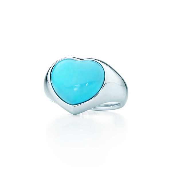 Cabochon Heart Ring