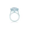 Cushion-cut diamond ring - Image 3